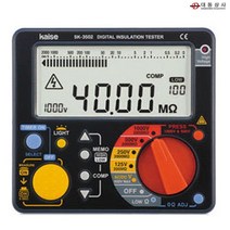 대동상사 절연저항계 SK3502 125V~1000V 0.001㏁~2000㏁ 저저항 일본