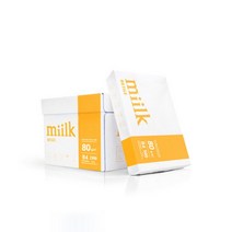 눈이편한 A3 A4 B4 B5 밀크 복사용지 베이지 80g 1박스 2500매, B4 2500매