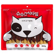 슈슈 간식타임 오리고기범벅 애견간식, 오리, 1개