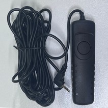 5m 5M 원격 제어 셔터 릴리스 케이블 RS80N3 C1 캐논 500D 올림푸스 SLR 카메라, 5m RS-60N3
