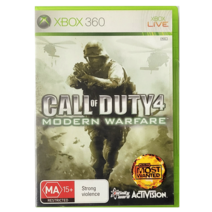 XBOX360 콜 오브 듀티 4 모던워페어 유럽판 중고