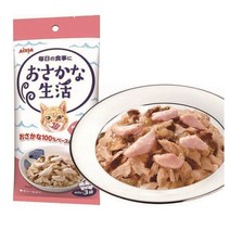 야옹 혈류건강 연어포함간식 x6개 예방 츄르 메인쿤 집사