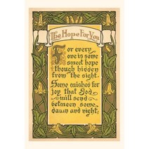 (영문도서) Vintage Journal Hope for You Inspirational Rhyme Paperback, Found Image Press, English, 9781669514053