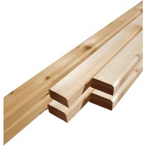 북미산 적삼목 유절 사우나재 28x55x3000mm (옹이있음)국내가공 구조재마감재 목재