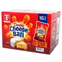 미찌푸드 더블 치즈볼 40gx16개 치즈맛 곡류가공 간식 코스트코, 1팩