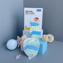 소보치 어린이 성인 목욕 귀 방수 스티커 60장 방수 귀마개 커버 방수 배꼽 밴드 목욕용품, 귀 방수 스티커(소) 60장