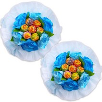 츄파츕스 리필백 11g*7개 + 부케, 블루 엘리츄파부케 2개 1set