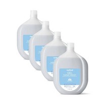 메소드 핸드워시리필 손세정제리필 젤 핸드솝 액체비누 리필 34oz 스위트 워터 1L METHOD Gel Hand Soap Refill Sweet Water, 4개
