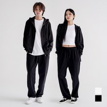 벨라니즈 남녀공용 와이드핏 트레이닝 스웨트 팬츠