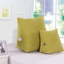 삼각등받이쿠션 쇼파 헤드 침대 북유럽 쿠션 삼각등받이, 옵션3