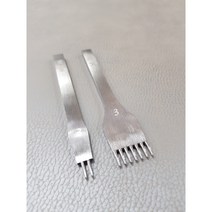 자체제작 / 오울그리프3mm/2날+7날세트 (가죽공예도구)
