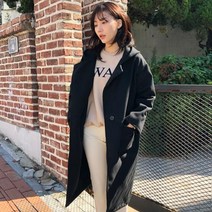 Lovely gjk1301k8ab 롱코트 후드코트 투버튼코트 겨울코트 모직코롱코트 후드코트 투버튼코트 겨울코트 모직코트 캐주얼코트 캐주얼룩 심플룩 데일리룩 일상룩