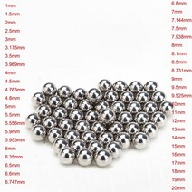 강화마루보수 벽지 깨진타일 보수 강철 공 11.522.533.1753.53.96944.54.7634.85-20mm 단단한 탄소강 공 새총 사냥 볼 베어링 공, 17mm -5개