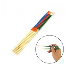 고급 튀김 젓가락 3P 대 원목젓가락 원목식기 대나무젓가락 젓가락