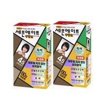 세븐에이트 무향료 칼라크림 염모제 60g, 4.5호 금빛갈색, 1개