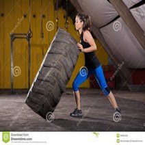 크로스핏용 중고 폐타이어 플립 훈련 스트렝스 뒤집기, 120KG 약 1.25m