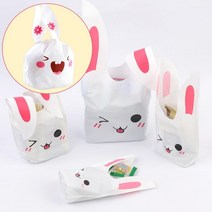 어린이집 과자 간식 귀여운 포장봉투 50p 화이트데이 영업직 초콜릿 추석, 1개, 중-핑크윙크