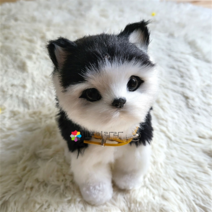 리얼펫 고양이 움직이는 인형 작동인형 작동완구 동물, 리얼펫고양이(블랙)