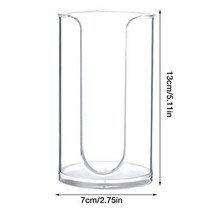 컵홀더 욕실 컵 내구성 투명한 구강 세척 작은 종이 메이크업 테이블, 없음, 2.A