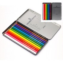 12색 색연필 틴 미술만들기재료 미술재료도매 미니색연필 유치원만들기재료 유아미술재료 전문가용색연필 초등