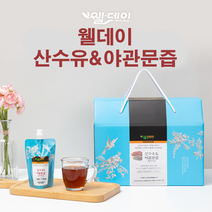 [웰데이] 100% 유기농 산수유 야관문즙 프리미엄 100ml 30포 특별 행사, 2 box 한달분 60포 ( +서비스 3포 추가 )