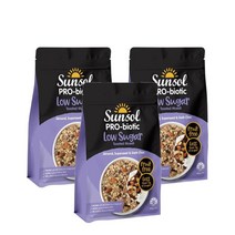 썬솔 아몬드 슈퍼시드 다크 초코 뮤즐리 400g Sunsol Almond Superseed Dark Choc Muesli, 3팩
