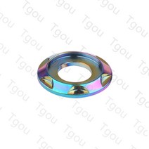 Tgou-티타늄 와셔 M5 M6 M8 M10 스페이서 바이크 오토바이 자동차 멋진 장식 가스켓, [03] M5, [03] Rainbow, 03 Rainbow_03 M5