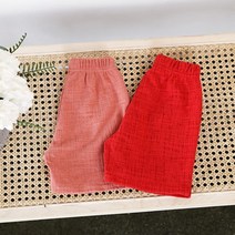 컬러감좋은 쟈가드원단 반바지 aa708442 츄리닝팬츠 캐쥬얼코디