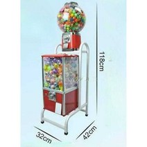 문방구 가챠 뽑기 캡슐 뽑기 가챠머신 자판기 피규어, 단층 + 45호 일반 가샤폰 캡슐볼 200개