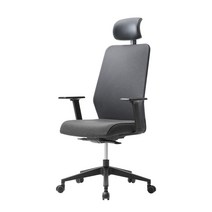 듀오백 Q1SP-HA-C 2022년 신제품 메쉬의자, 다크그레이