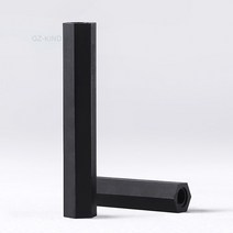 20/50/100Pcs M2 M2.5 M3 M4 블랙 여성-여성 나일론 Standoff 공간 스페이서 긴 육각 너트, [04] M3 50pcs, [11] 50mm