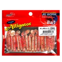 JRC 쏘가리낚시 꺽지낚시 4.5cm 투톤 쏘가리웜 채비, JRC 쏘가리 투톤웜 45mm D32