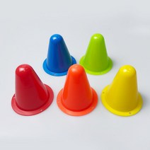인라인 스케이트보드 연습용 접시콘 칼라콘 미니, 미니 칼라콘 8cm (그린)