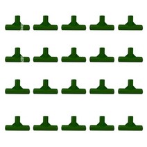 활대 한랭사 비닐하우스 강선 미니 터널 11MM 플라스틱 정원 기둥 커넥터 온실 프레임 조인트 3 가지 방법, 01 20pcs 3ways