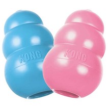 KONG PUPPY 내구성이 뛰어난 고무 껌과 간식 장난감, Standard Packaging_Small