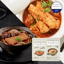 하코야 오리지널 우동 702g + 하코야 김치카츠나베 680g, 없음