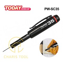 타지마 퍼펙트 벽 내부탐지기 PW-SC35 35mm 바늘형 바늘타입 벽면 기둥 위치 확인 기초 재료 캐치 TAJIMA 카리스툴