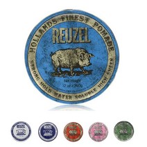 Reuzel 미국 리우젤 수성 왁스 포마드 340g 대용량 (6종 택1), 블루 포마드