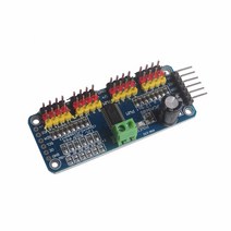 드론 조종기 리모콘 조종 16 채널 로봇 서보 제어 보드 Arduino R3 FZ1231C 용 비트 PWM I2C 드라이버, 한개옵션0
