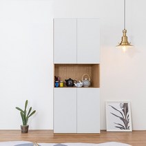 나무뜰 칸느 800 월플렉스 시스템 수납장 BSC211, 화이트