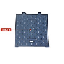 주철 정화조 원형 사각 맨홀 뚜껑 개구부 덮개, 사각형 800x800
