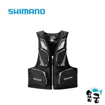 시마노 용궁- VF-142Q 넥서스 플로팅 베스트 구명조끼, 블랙