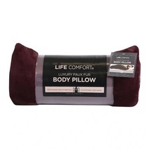넴코 라이프컴포트 바디필로우 | 롱쿠션 긴베개 임산부 푹신 수면 숙면 | Life Comfort Body Pillow, Wine와인