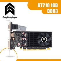 100 새로운 오리지널 그래픽 카드 pci express hd7450 2gb ddr3 64bit lp placa de video card pc for ati radeon, GT210