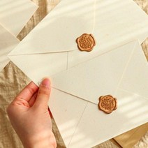 실링왁스 인장 청첩장 초대장 결혼 답례품 봉투 스티커, 2실링스티커-땡큐