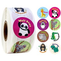 전동운반카트 전동차 화물카트 식판운반카트 100-500PCS 어린이를위한 보상 스티커 어린이 유치원 학교 권장 학생 게임 장난감 동물 문구 라벨, 20 QY530B-300pcs