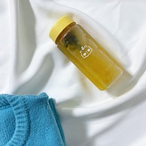 100도 리유저블 보틀 트라이탄보틀/친환경 트라이탄 내열빨대/홈카페/텀블러추천/보틀추천, 옐로우빨대캡
