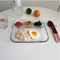 다이어트 식판 성인 강화 유리 가정용 식판