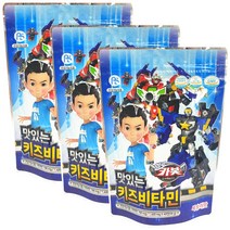 헬로카봇 씹어먹는 키즈 비타민 40정 X 3개 유아 어린이 맛있는 비타민C
