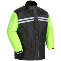 Tourmaster Shield 투피스 레인수트, 3X-Large, Black/Hi-viz